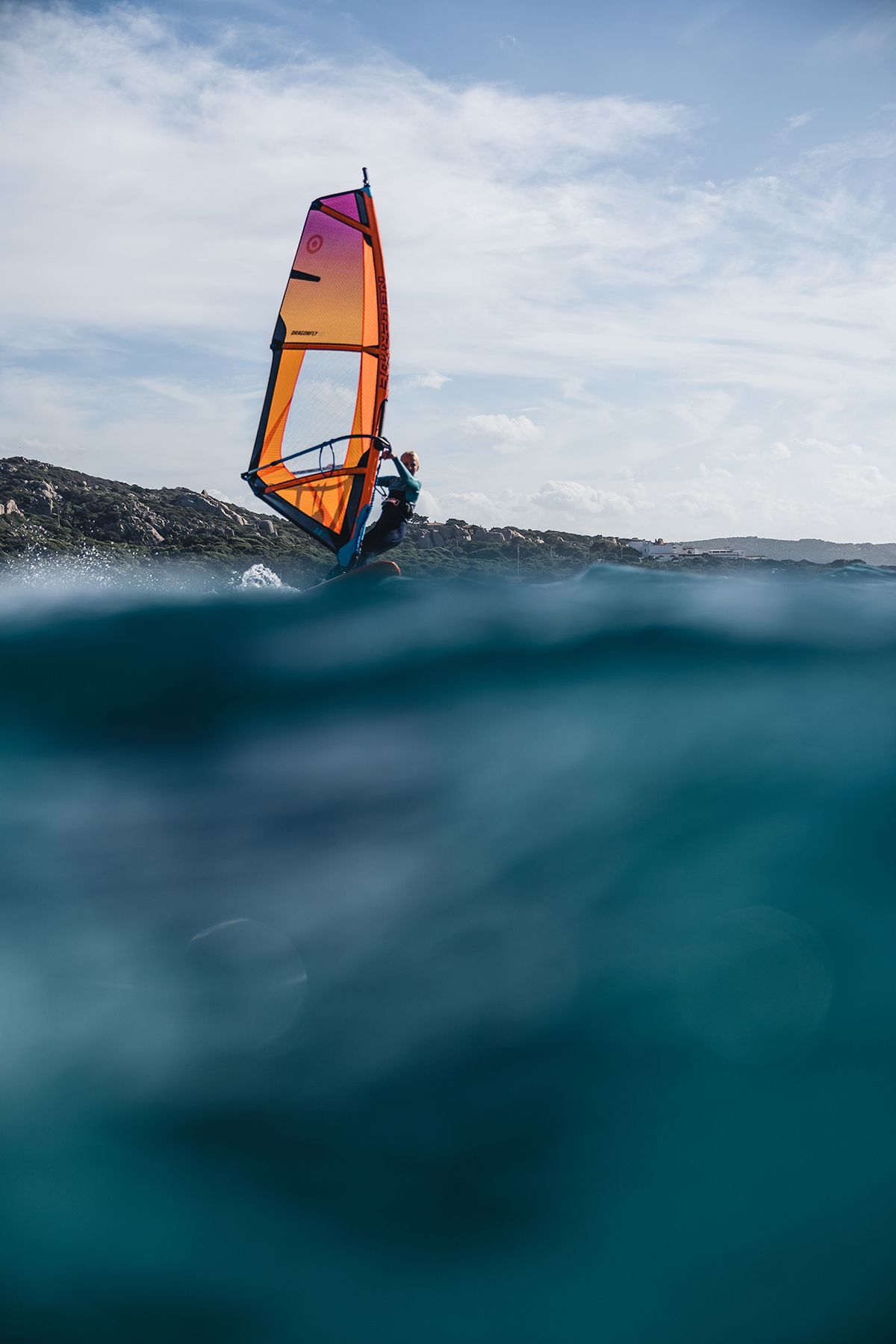 kids sails on windsurfing neilpryde dragonfly wow
